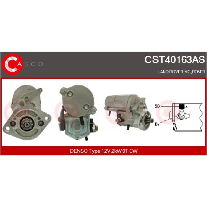 CASCO Anlasser CST40163AS CASCO Anlasser CST40163AS