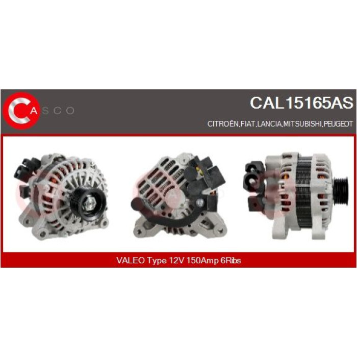 CASCO Generator CAL15165AS CASCO Generator CAL15165AS