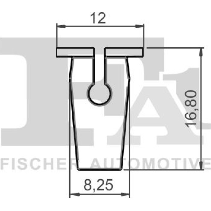 FA1 Befestigungsclip Zier-/Schutzleiste 11-60022.10 FA1 Befestigungsclip Zier-/Schutzleiste 11-60022.10