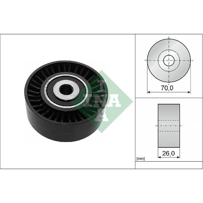 Umlenk-/Führungsrolle, Keilrippenriemen 532 0544 10 Umlenk-/Führungsrolle, Keilrippenriemen 532 0544 10