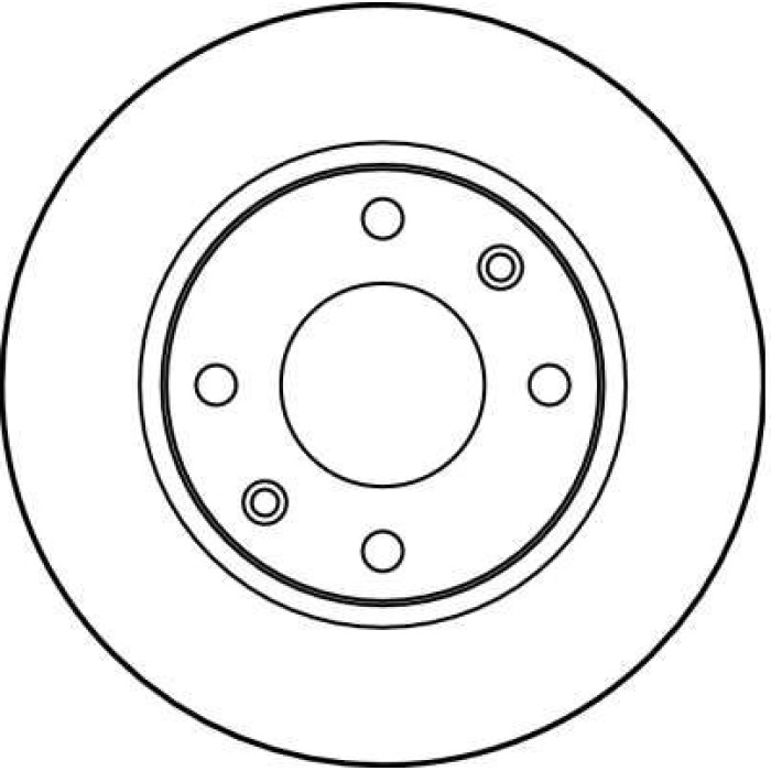 TRW Bremsscheibe Citroen P. Xsara/2 DF2815 TRW Bremsscheibe Citroen P. Xsara/2 DF2815
