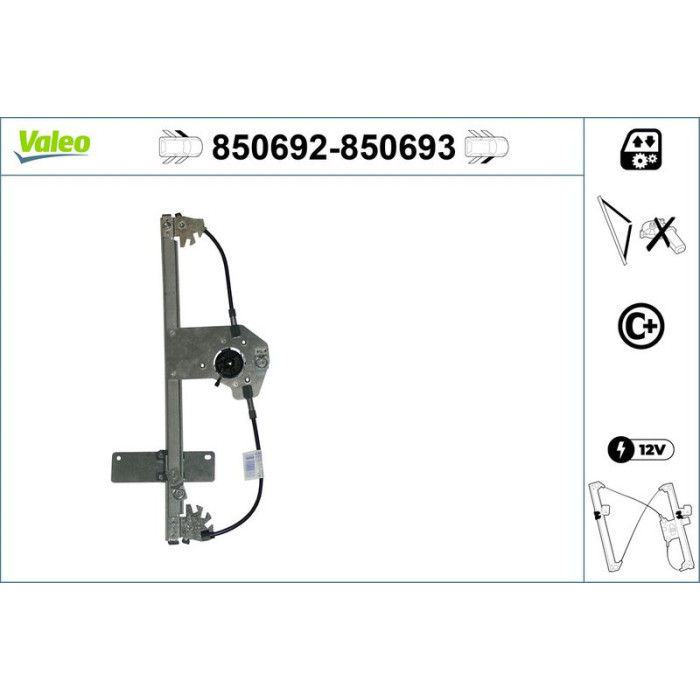 VALEO 850693 Fensterheber VALEO 850693 Fensterheber