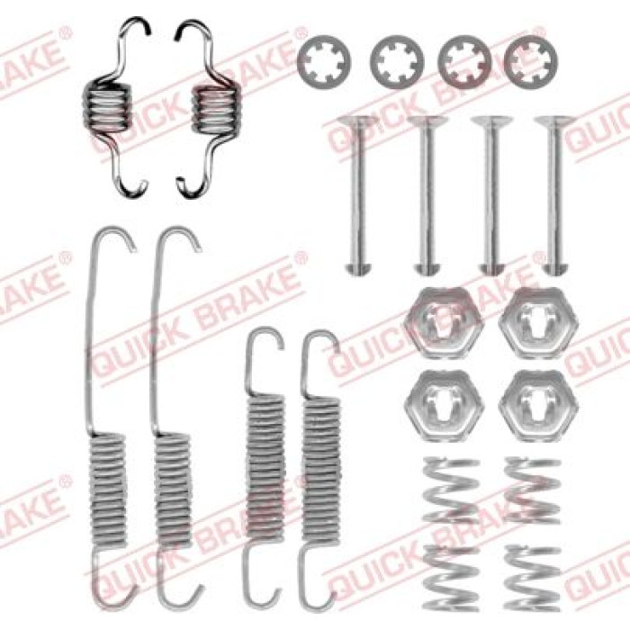 Quick Brake Montagesatz für Bremsbacken 105-0673 Quick Brake Montagesatz für Bremsbacken 105-0673