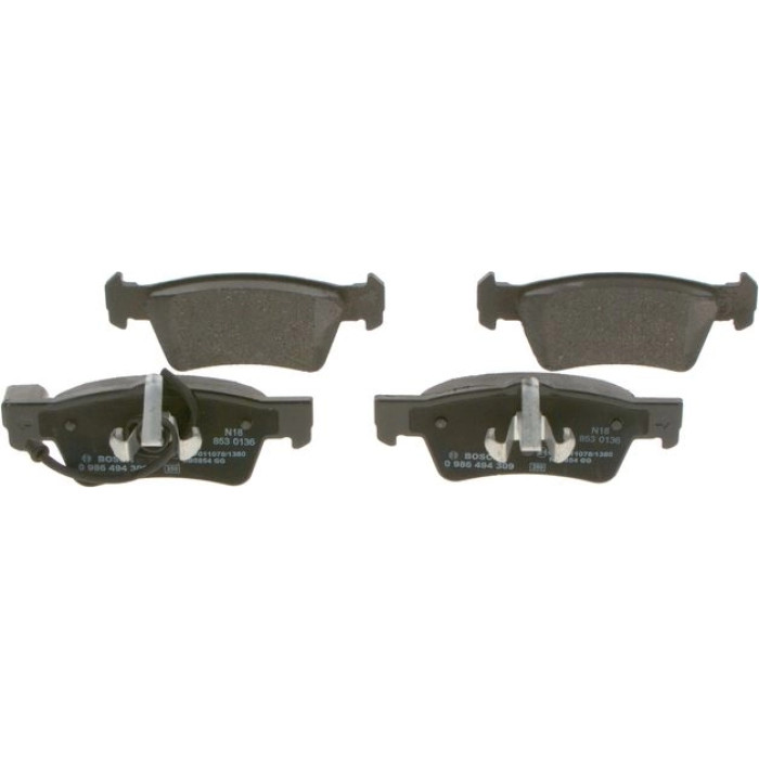 Bosch Bremsbelagsatz 0 986 494 309 Bosch Bremsbelagsatz 0 986 494 309