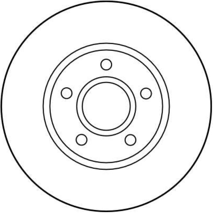 TRW Bremsscheibe DF2677