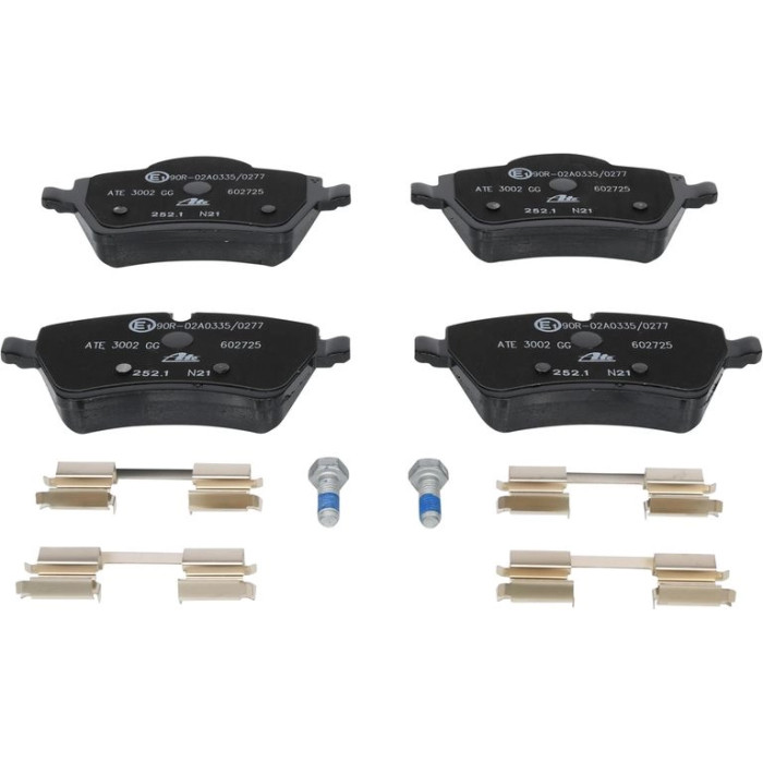 ATE Bremsbelagsatz Mini Vorderachse Cooper/One 1, 6-2, 0 03-16 13.0460-2725.2 ATE Bremsbelagsatz Mini Vorderachse Cooper/One 1, 6-2, 0 03-16 13.0460-2725.2
