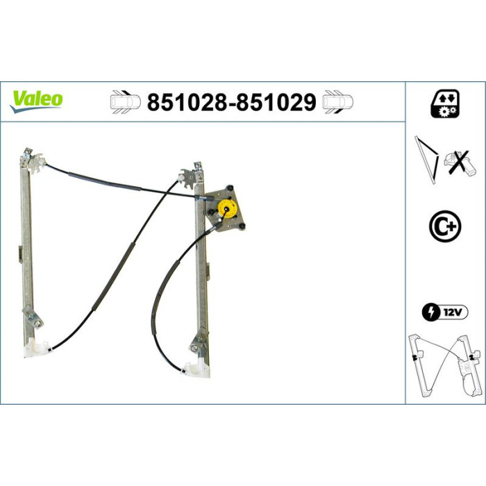 VALEO 851028 Fensterheber VALEO 851028 Fensterheber