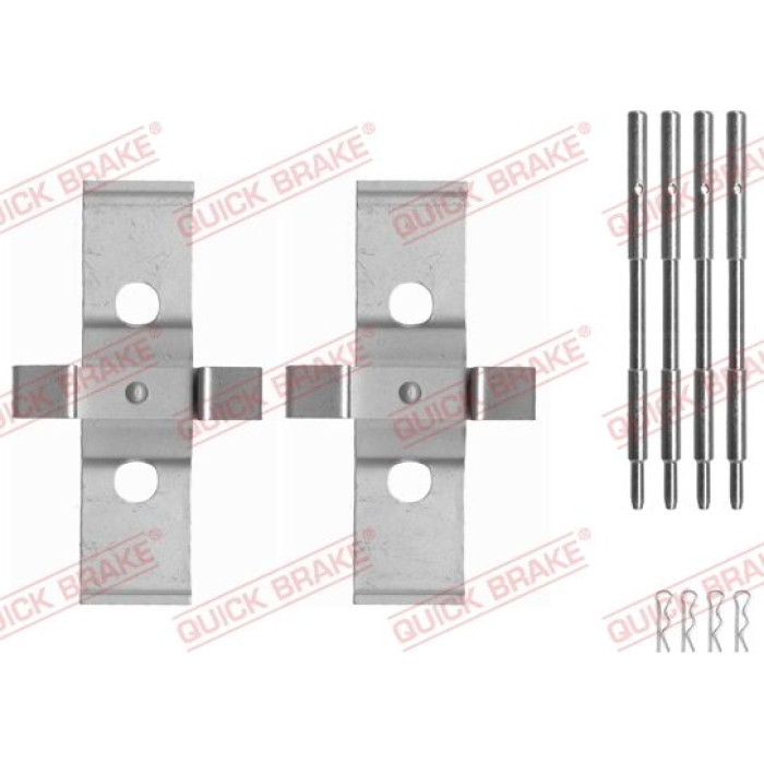 Quick Brake Montagesatz für Bremsbeläge 109-1637 Quick Brake Montagesatz für Bremsbeläge 109-1637