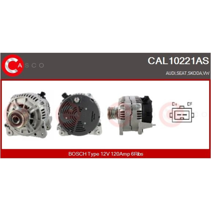 CASCO Generator CAL10221AS CASCO Generator CAL10221AS