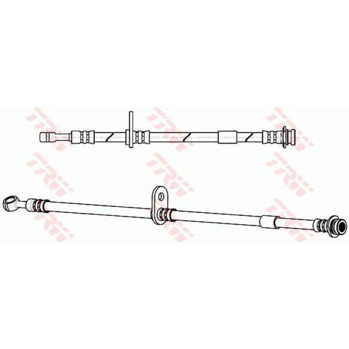 TRW Bremsschlauch Vorderachse rechts PHD1069 TRW Bremsschlauch Vorderachse rechts PHD1069