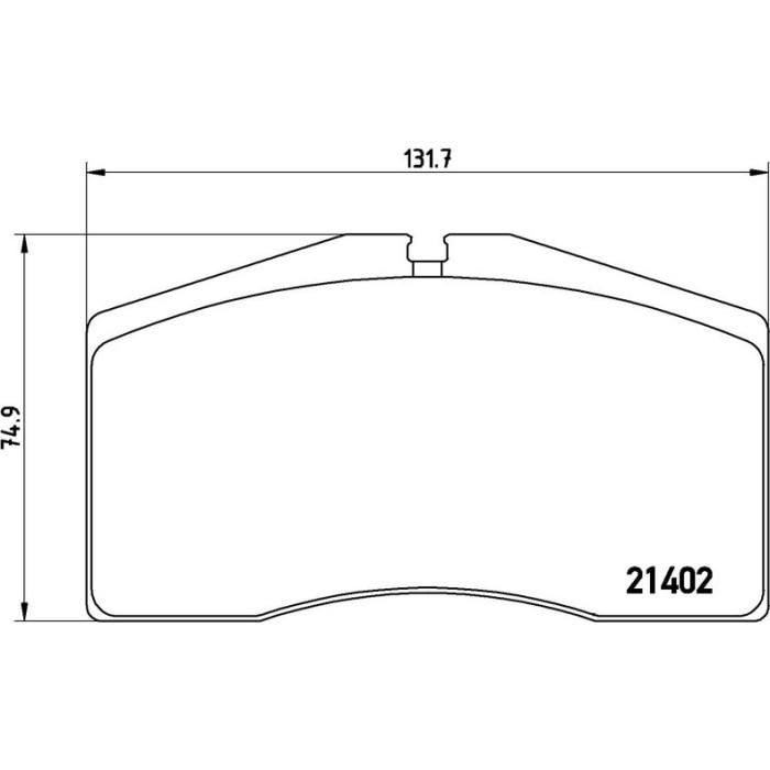 BREMBO Bremsklötze VA P 65 006 BREMBO Bremsklötze VA P 65 006