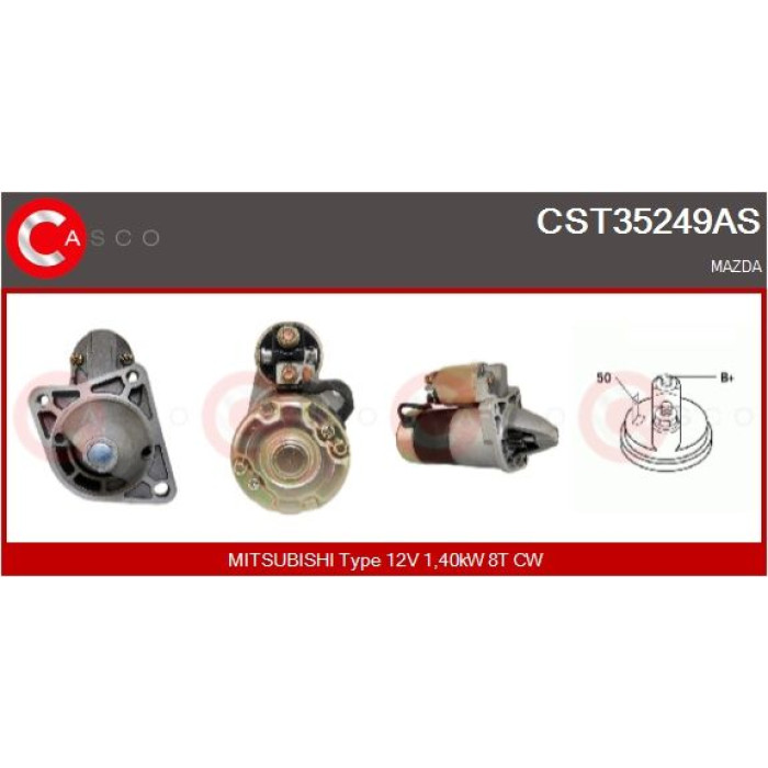 CASCO Anlasser CST35249AS CASCO Anlasser CST35249AS