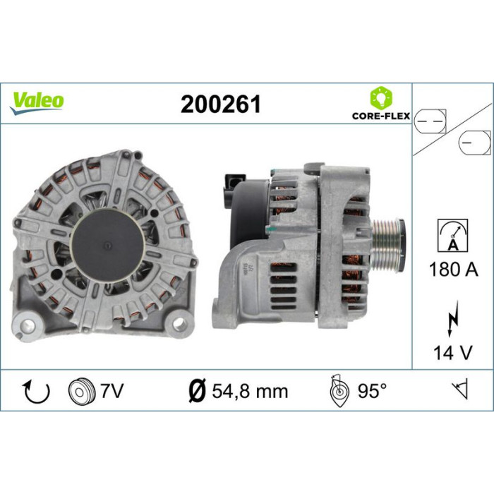 Valeo Lichtmaschine 200261 Valeo Lichtmaschine 200261