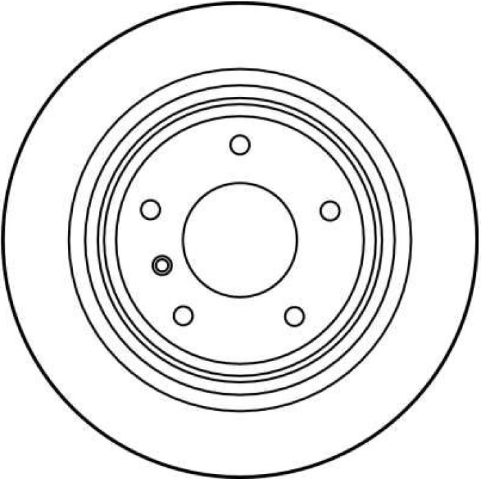 TRW Bremsscheibe BMW E39 96 DF2783