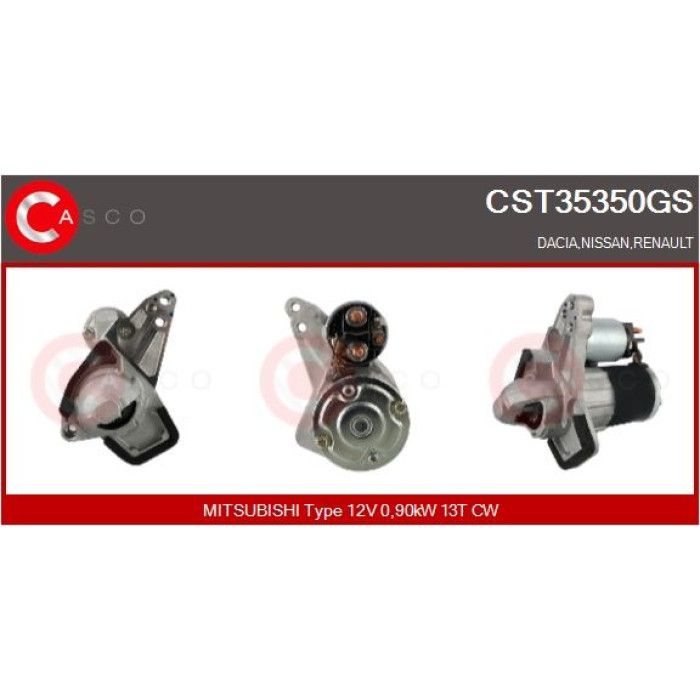 CASCO Anlasser CST35350GS