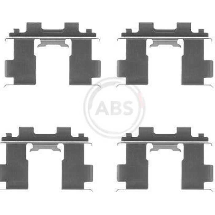 A.B.S. Zubehörsatz Scheibenbremsbeläge 1205Q A.B.S. Zubehörsatz Scheibenbremsbeläge 1205Q