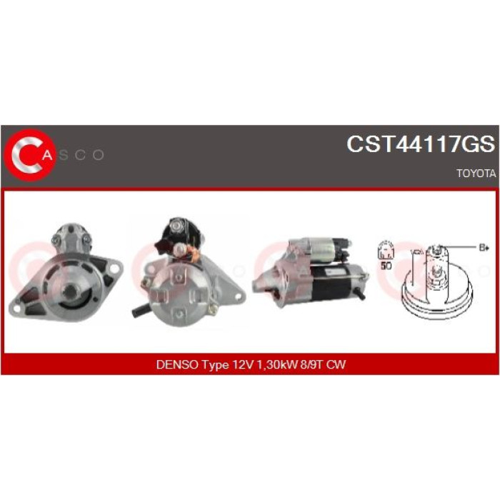 CASCO Anlasser CST44117GS