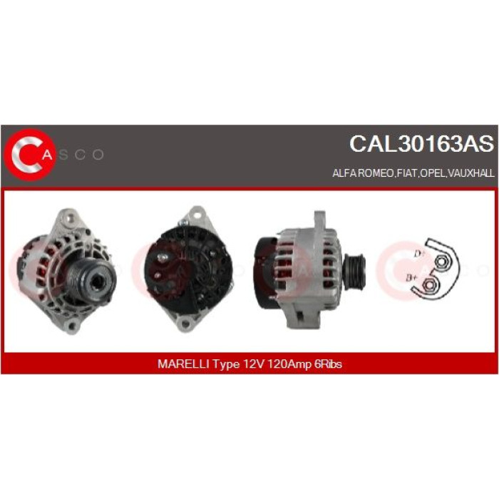 CASCO Generator CAL30163AS CASCO Generator CAL30163AS
