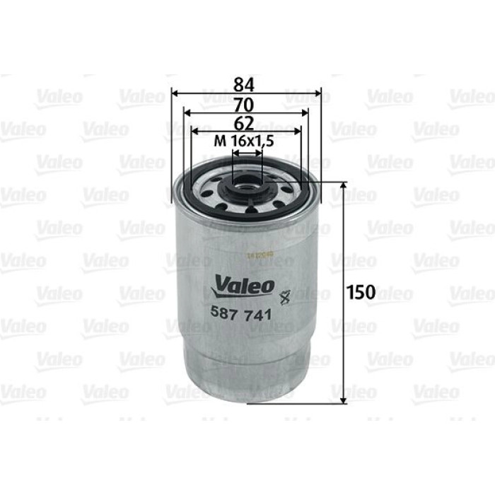 Valeo Kraftstofffilter 587741 Valeo Kraftstofffilter 587741