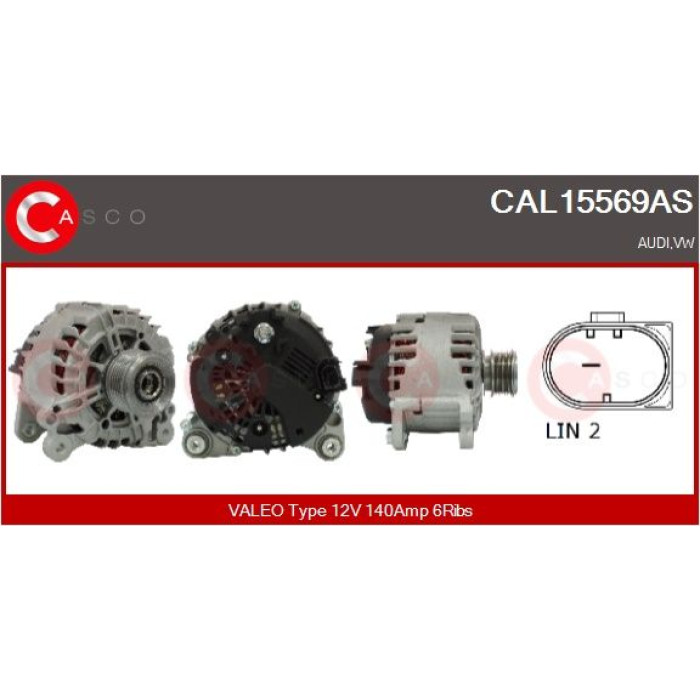 CASCO Generator CAL15569AS CASCO Generator CAL15569AS