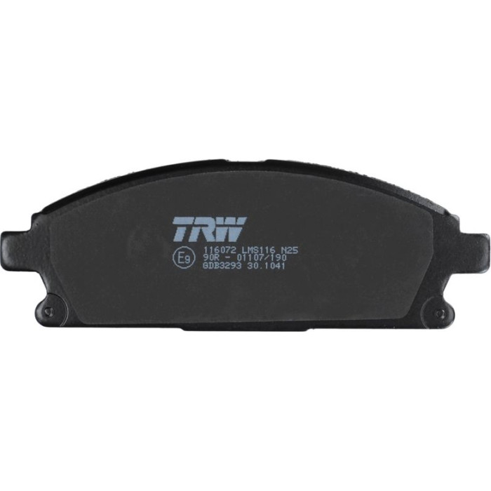 TRW Bremsbeläge Vorderachse GDB3293 TRW Bremsbeläge Vorderachse GDB3293