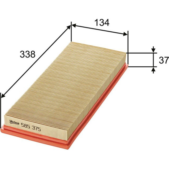 Valeo Luftfilter 585375