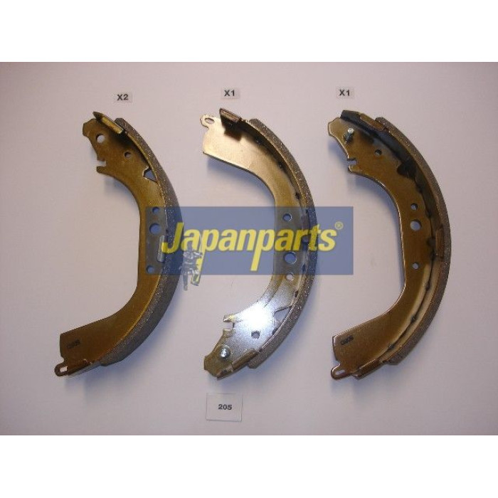 Japanparts Bremsbacken GF-205AF Japanparts Bremsbacken GF-205AF