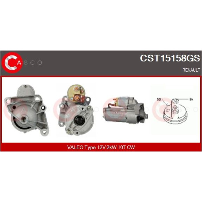 CASCO Anlasser CST15158GS CASCO Anlasser CST15158GS