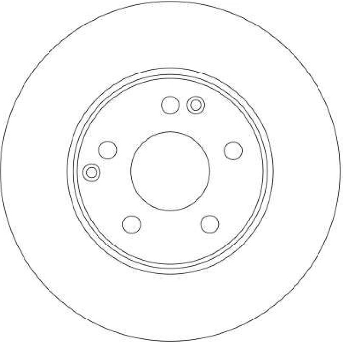 TRW Bremsscheibe Mercedes-Benz W202/210 DF4180 TRW Bremsscheibe Mercedes-Benz W202/210 DF4180