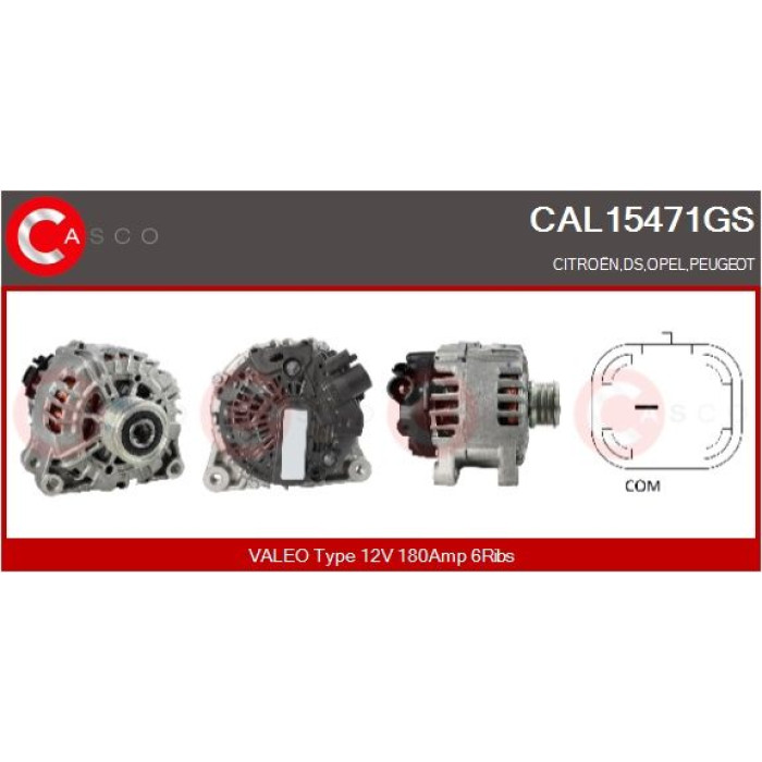 CASCO Generator CAL15471GS CASCO Generator CAL15471GS
