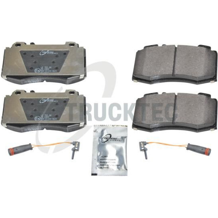 TRUCKTEC AUTOMOTIVE Bremsbelagsatz, Scheibenbremse 02.35.124 TRUCKTEC AUTOMOTIVE Bremsbelagsatz, Scheibenbremse 02.35.124