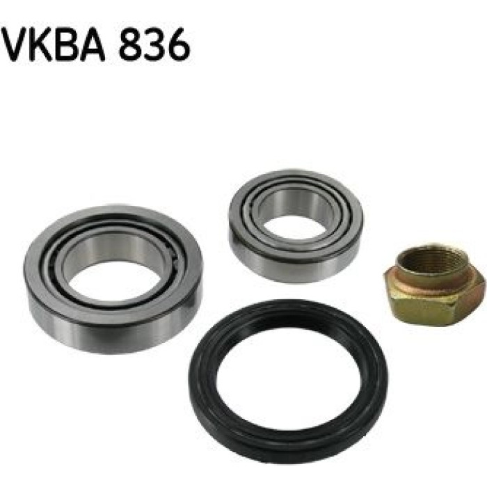 SKF Radlagersatz VKBA 836 - Vorderachse SKF Radlagersatz VKBA 836 - Vorderachse