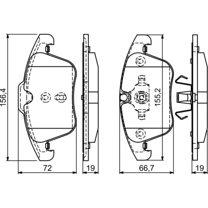 0 986 494 169 Bosch Bremsbelagsatz 0 986 494 169 0 986 494 169 Bosch Bremsbelagsatz 0 986 494 169