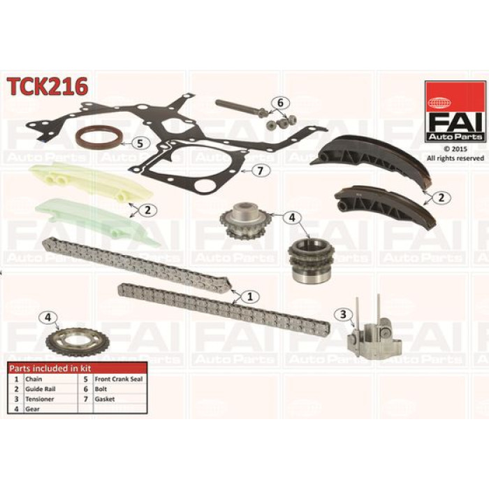 FAI AUTOPARTS Timing-Kit TCK216 FAI AUTOPARTS Timing-Kit TCK216