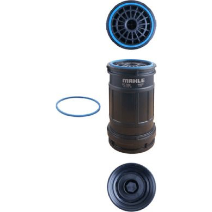 KC 699D MAHLE Kraftstofffilter KC 699D, Anschraubfilter, Höhe 203,8 mm – u. a. für Mercedes-Benz Actros Mp2 / Mp3, Atego – OE Nummer 0004770103 - l