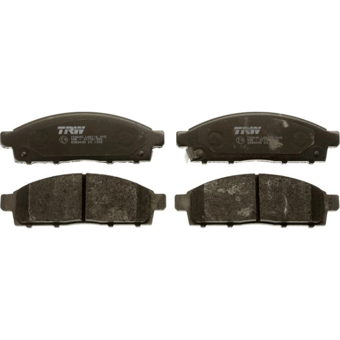 TRW Bremsbeläge Vorderachse GDB3435 TRW Bremsbeläge Vorderachse GDB3435