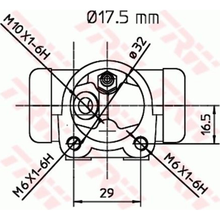 TRW Radbremszylinder BWC247 TRW Radbremszylinder BWC247