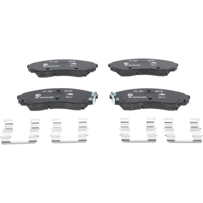 ATE Bremsbelagsatz Kia Vorderachse Carnival 2.2-2.9 Crdi 06 13.0460-5799.2 ATE Bremsbelagsatz Kia Vorderachse Carnival 2.2-2.9 Crdi 06 13.0460-5799.2