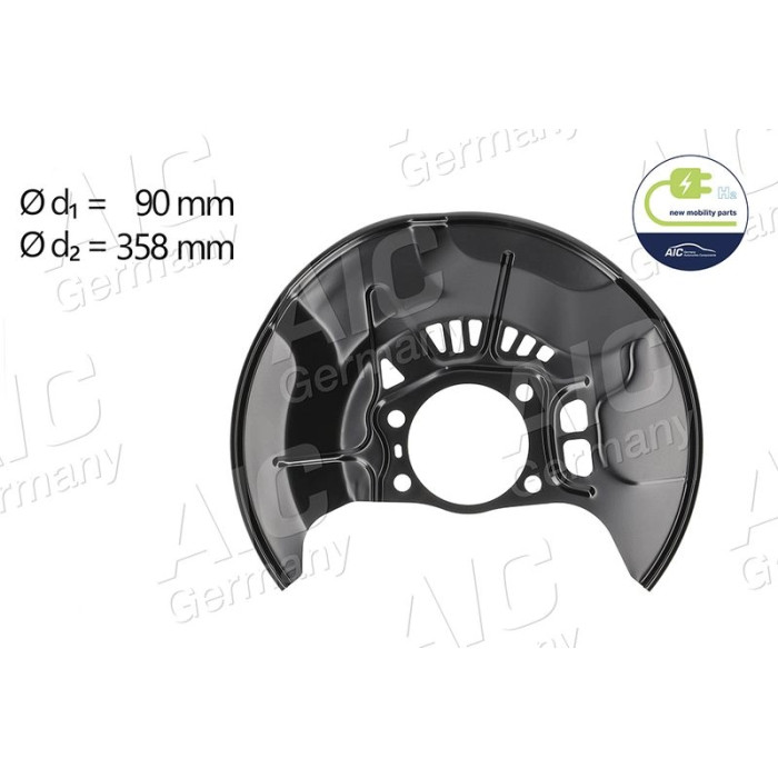 BREMSANKERBLECH V L VERZINKT D:325MM 58811 BREMSANKERBLECH V L VERZINKT D:325MM 58811