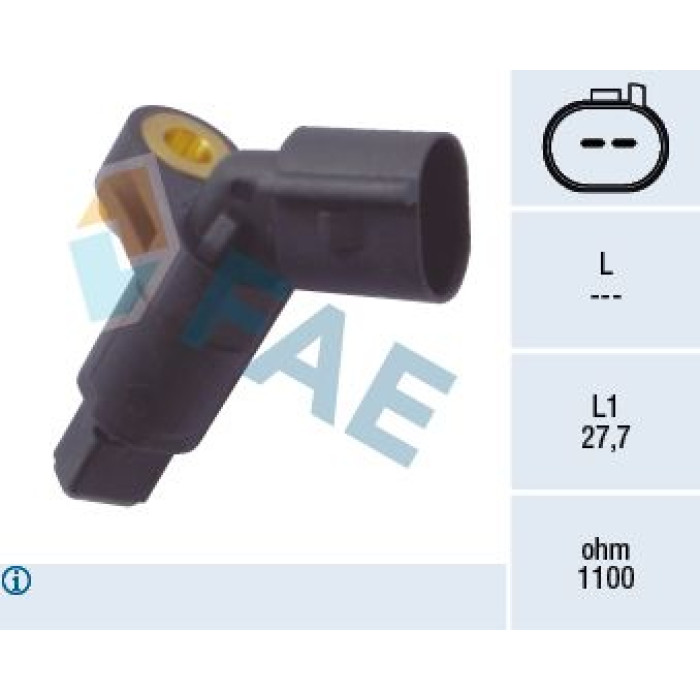 FAE Sensor, Raddrehzahl 78008 FAE Sensor, Raddrehzahl 78008