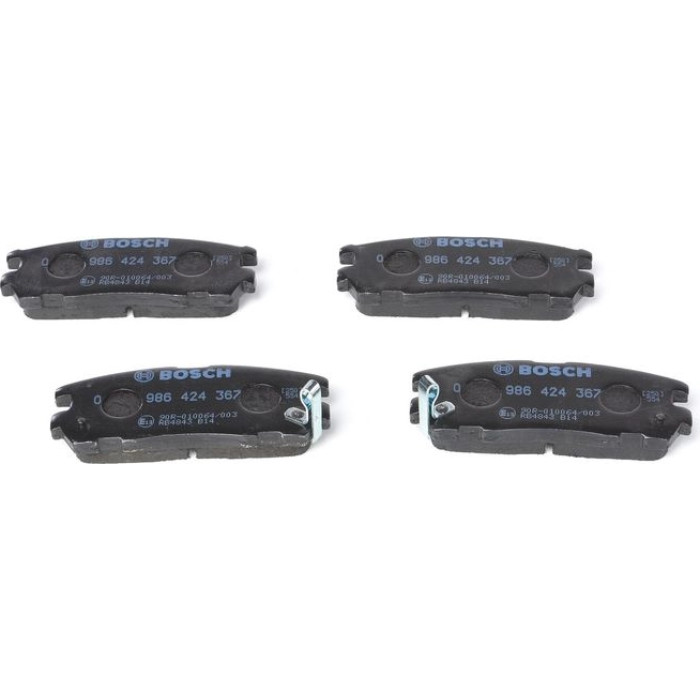 Bosch Bremsbelagsatz 0 986 424 367 Bosch Bremsbelagsatz 0 986 424 367