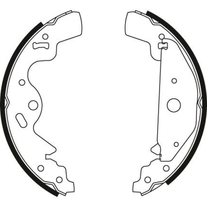 TRW Bremsbacken GS8477