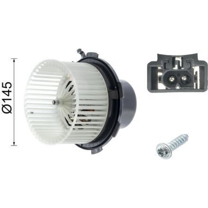 MAHLE Innenraumgebläse AB 88 000P MAHLE Innenraumgebläse AB 88 000P
