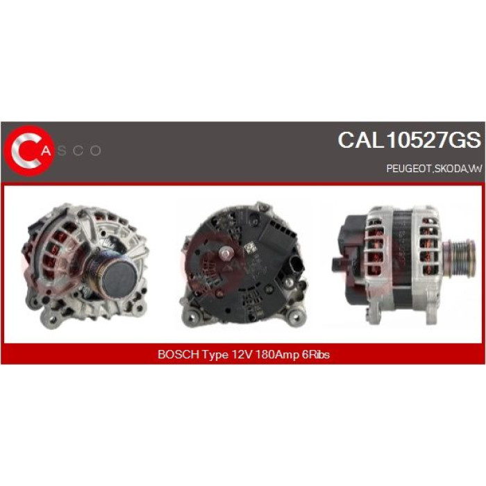 CASCO Generator CAL10527GS CASCO Generator CAL10527GS