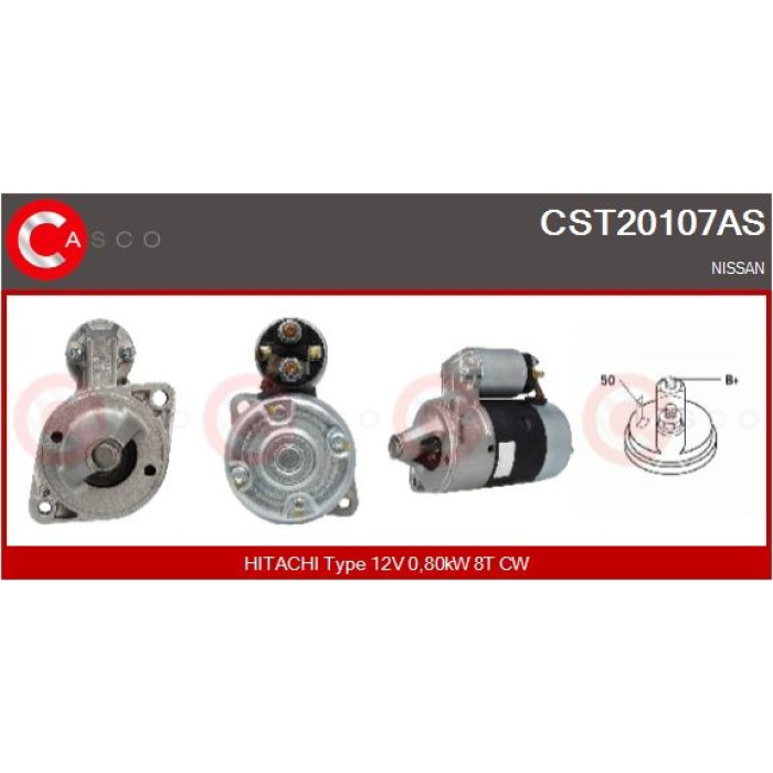 CASCO Anlasser CST20107AS CASCO Anlasser CST20107AS