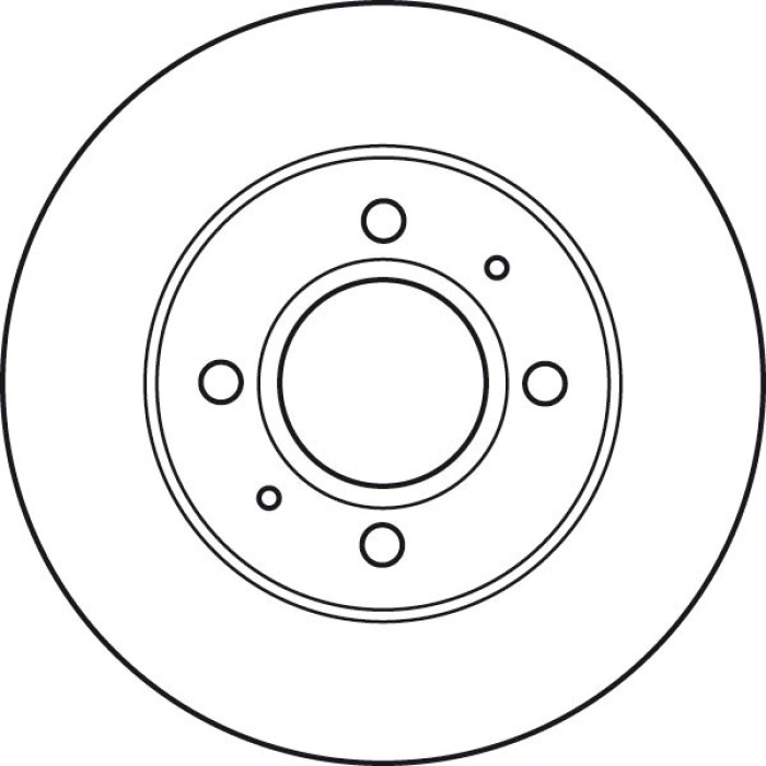 TRW Bremsscheibe Hyundai P. Atos DF4892 TRW Bremsscheibe Hyundai P. Atos DF4892