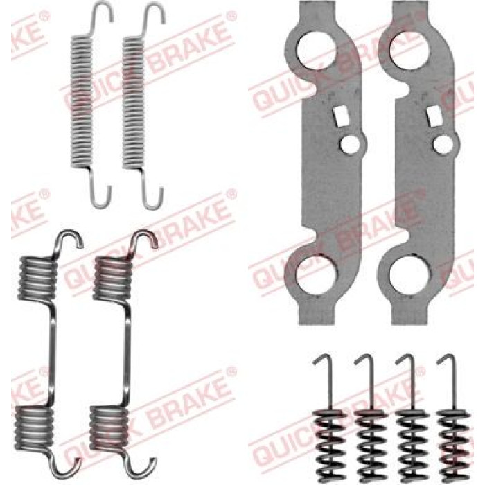 Quick Brake Montagesatz für Bremsbacken 105-0537 Quick Brake Montagesatz für Bremsbacken 105-0537