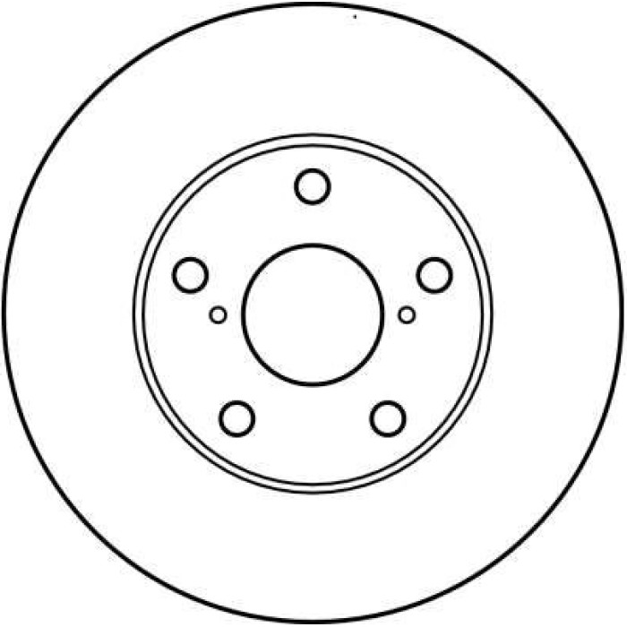 TRW Bremsscheibe Toyota Rav4 DF4161