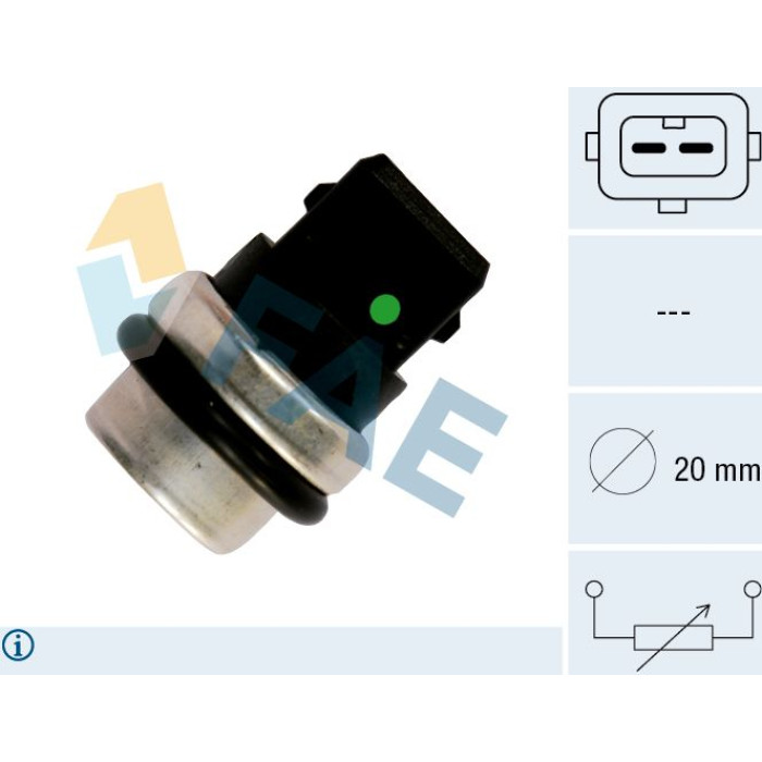 33620 FAE Sensor, Kühlmitteltemperatur 33620 33620 FAE Sensor, Kühlmitteltemperatur 33620