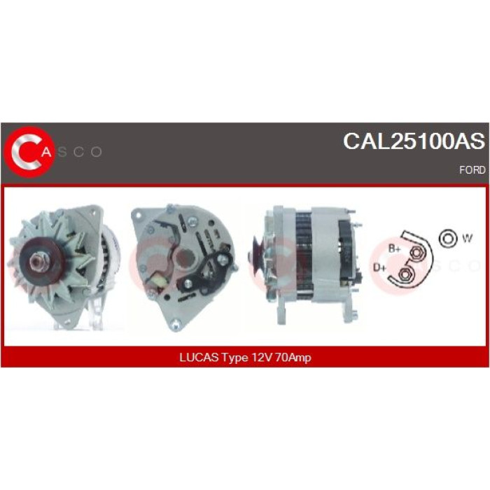 CASCO Generator CAL25100AS CASCO Generator CAL25100AS